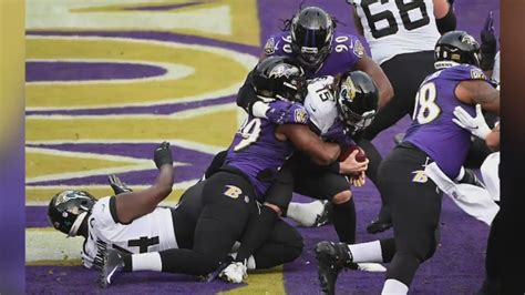 Jackson Leads Surging Ravens To 40 14 Rout Of Jaguars Youtube