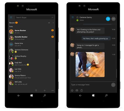microsoft releases new skype preview app in windows 10 mobile anniversary update