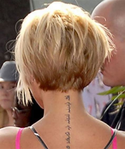 Wedge hairstyles are marked by short layers in t. Wedge Hairstyle Back View | Fade Haircut