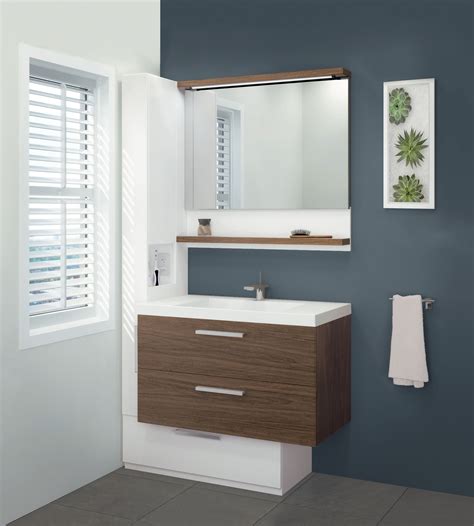 2 Tone Vanity For Small Space Bathroom Vanity Designs Small Space