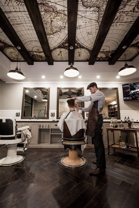 So gewinnen sie kunden für ihren friseursalon. It's a Man's World | Friseursalon design, Friseur laden ...