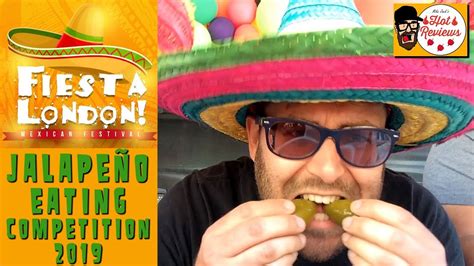 Jalapeno Eating Competiton At Fiesta London Mexican Festival June 2nd
