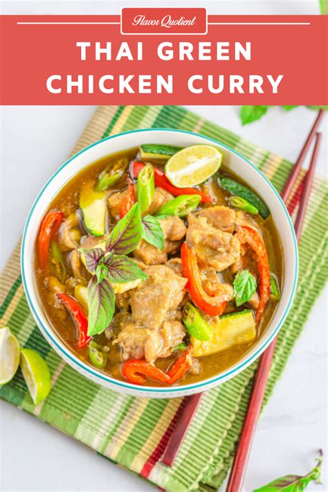5 out of 5.325 ratings. Thai Green Chicken Curry - Flavor Quotient