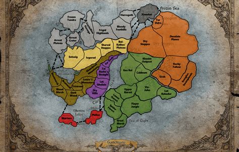 My Friend Designed A Diablo Map For Risk Rdiablo