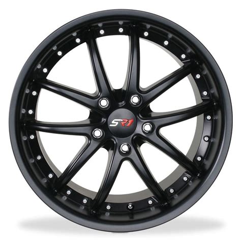 Corvette Sr1 Performance Wheels Apex Series Semi Gloss Black Free