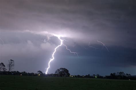 Severe Thunderstorm And Lightning By Michael Bath Redbubble