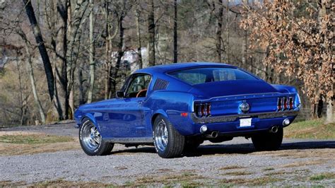 Acapulco Blue 1968 Ford Mustang