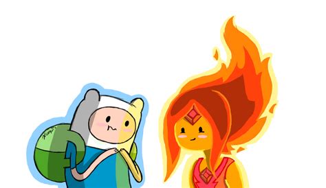 Flame Princess And Finn By Xcoqui On Deviantart