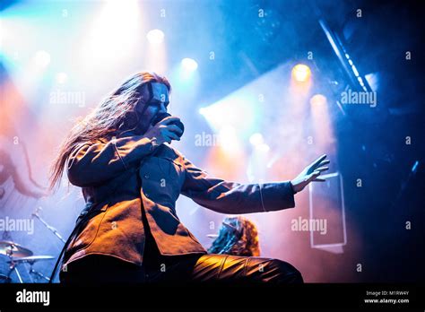 The Finnish Folk Metal Band Finntroll Performs A Live Concert At The