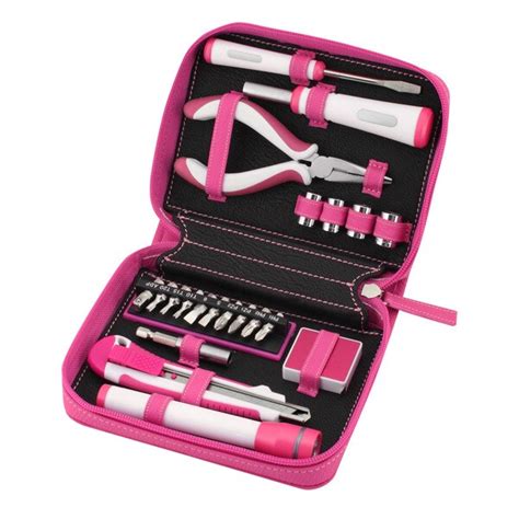 Shop 22 Piece Pink Craft Tool Set Free Shipping On Orders Over 45