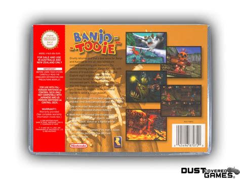 Banjo Tooie N64 Nintendo 64 Game Case Box Cover Brand New Professional