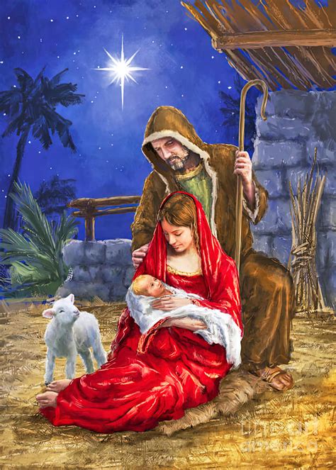 Nativity Scene With Bethlehem Star Photograph By Munir Alawi Pixels