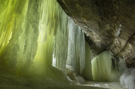 Michigans Hidden Gem Eben Ice Caves In The Upper Peninsula