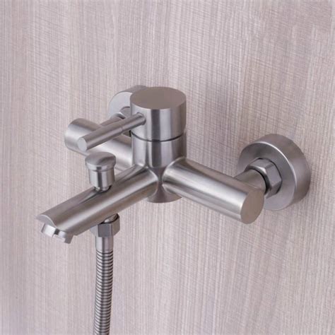 Gripo Sus304 Stainless Bath Shower Mixer Hot And Cold Matte Finish