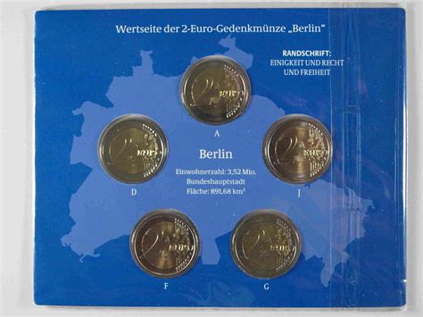Germany Official Euro Coin Sets 2018 A D F G J Complete Brilliant