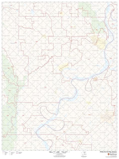 Phillips Zip Code Map Arkansas Phillips County Zip Codes