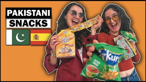 Foreigners Try Pakistani Snacks Reaction Video Living In Turkey Shor Vlogs Youtube