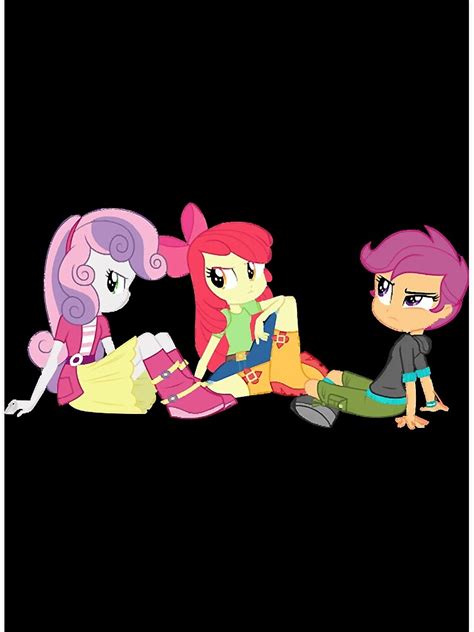 Cutie Mark Crusaders Equestria Girls Poster For Sale By Gardunodsf