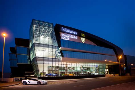 Inside Look At Worlds Largest Lamborghini Showroom In Dubai Al