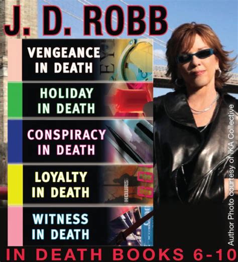J D Robb In Death Collection Books 6 10 By J D Robb Nora Roberts