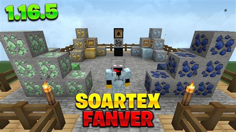 Descargar Soartex Fanver Texture Pack All Versions Minecraft Youtube