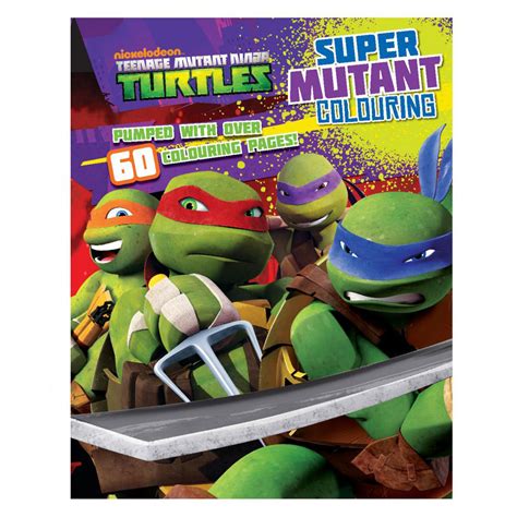 There is some tanning on the pages which is not unusual for older items. Teenage Mutant Ninja Turtles - Colouring Book by Parragon ...