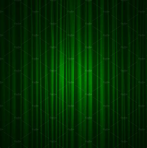 Green Silk Curtain Background High Quality Abstract Stock Photos