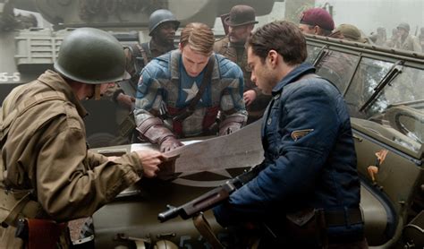 Behind The Scenes Footage From Captain America — Geektyrant