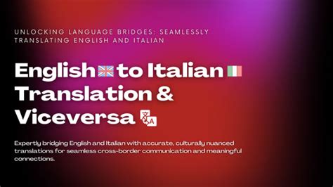 Professionally Translate English To Italian And Viceversa By Kingssv9