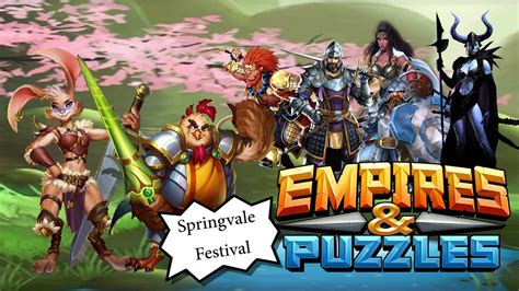 Bai yeong was the featured hero of the month for september 2020. Empires & Puzzles - Springvale Festival (Last Level ...
