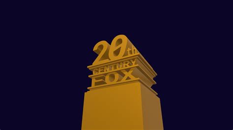 20th Century Fox Logo 1953 Remake 3d Model By Vr23