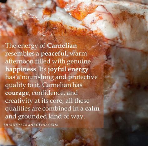 Thirdeyetranscend On Instagram “carnelian Brings Courage And Peace In