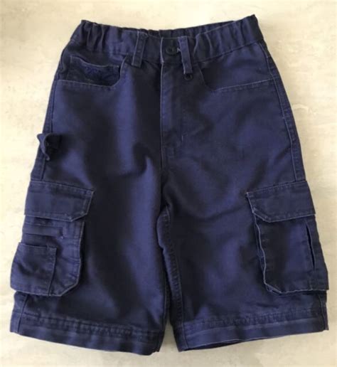Boys Official Bsa Cub Scout Blue Switchback 2 Shorts Pants Size 4