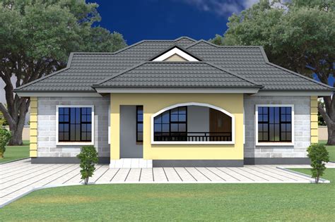 Beautiful Low Budget Modern 3 Bedroom House Design August 2024