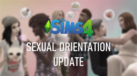 Discussing The Sims 4 Sexual Orientation Update Youtube