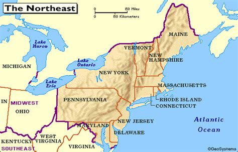 Northeast Region Of The United States Lessons Blendspace