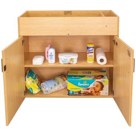 Changing Table With Doors