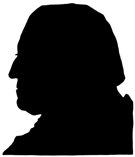 George Washington Silhouette Clipart Etc