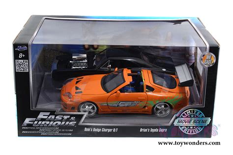 Jada Toys Fast And Furious Twin Pack Doms Dodge Charger Off Road And