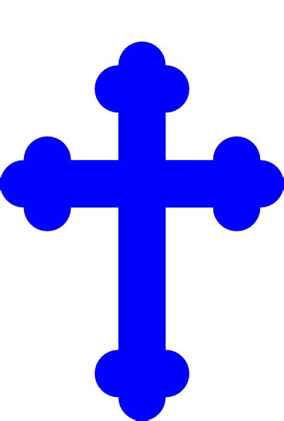 Blue Crosses Clipart Best