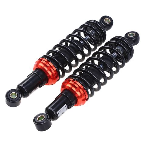 2 X 280mm Coilover Suspension Rear Shock Absorber Universal Motorcycle