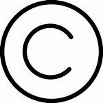 Copyright Icon Symbol Icons Line Iconsmind Outline