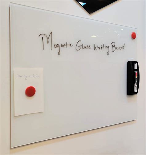 D O M Glass Glass Writing Board 18 Inch X 24 Inch Office Products