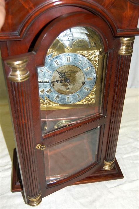 Vintage Howard Miller Mantel Clock Limited Edition Cherry Case