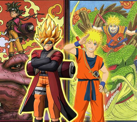 Naruto Vs Goku Wallpapers Wallpaper Cave