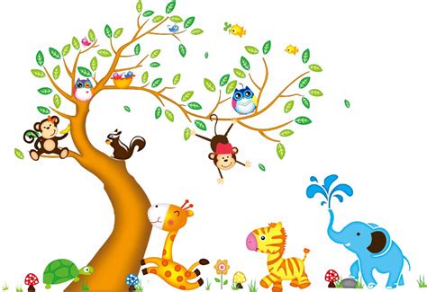 Gambar wallpaper animasi hewan bergerak kartun hewan lucu kisah. 2017 Desain Baru Lapisan Ganda Kartun Kebun Binatang Lucu ...