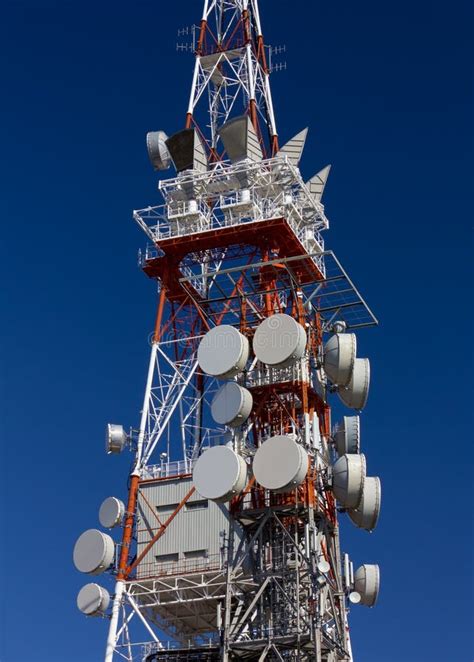 Telecommunication Antenna Stock Photo Image Of Aerial 38351056