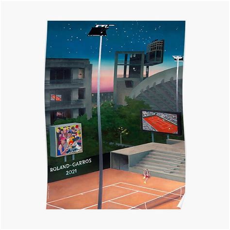 Présentation exclusive de l'affiche officielle pour l'open de france roland garros 2021 qui aura lieu du 17 mai au 6 juin. Posters sur le thème Roland Garros | Redbubble