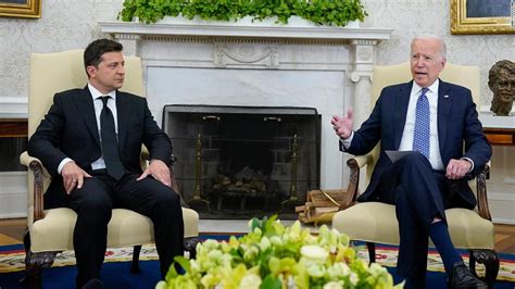 ukrainian president to accomplish years long quest for a white house visit with biden meeting