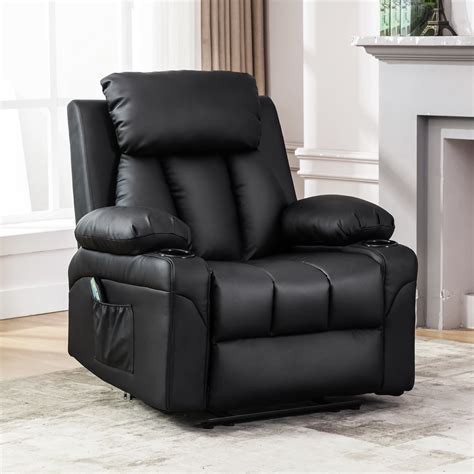 Comhoma Big And Tall Recliner Chairlarge Pu Leather Overstuffed Wide
